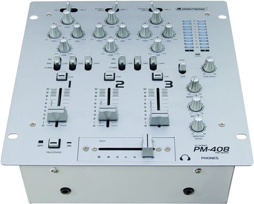Omnitronic PM-408, 3-kanálový mixážní pult