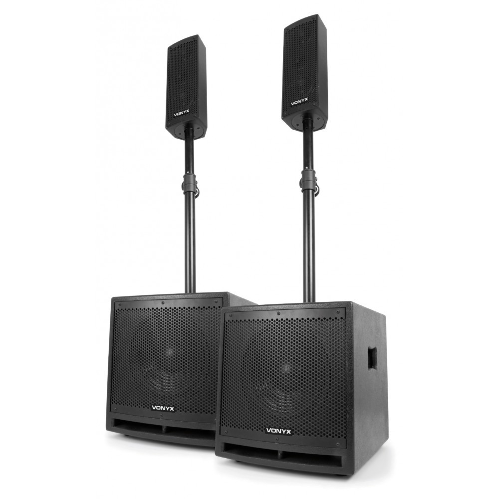 Vonyx Clubber Set 1000W, MP3, Bluetooth, mikrofon