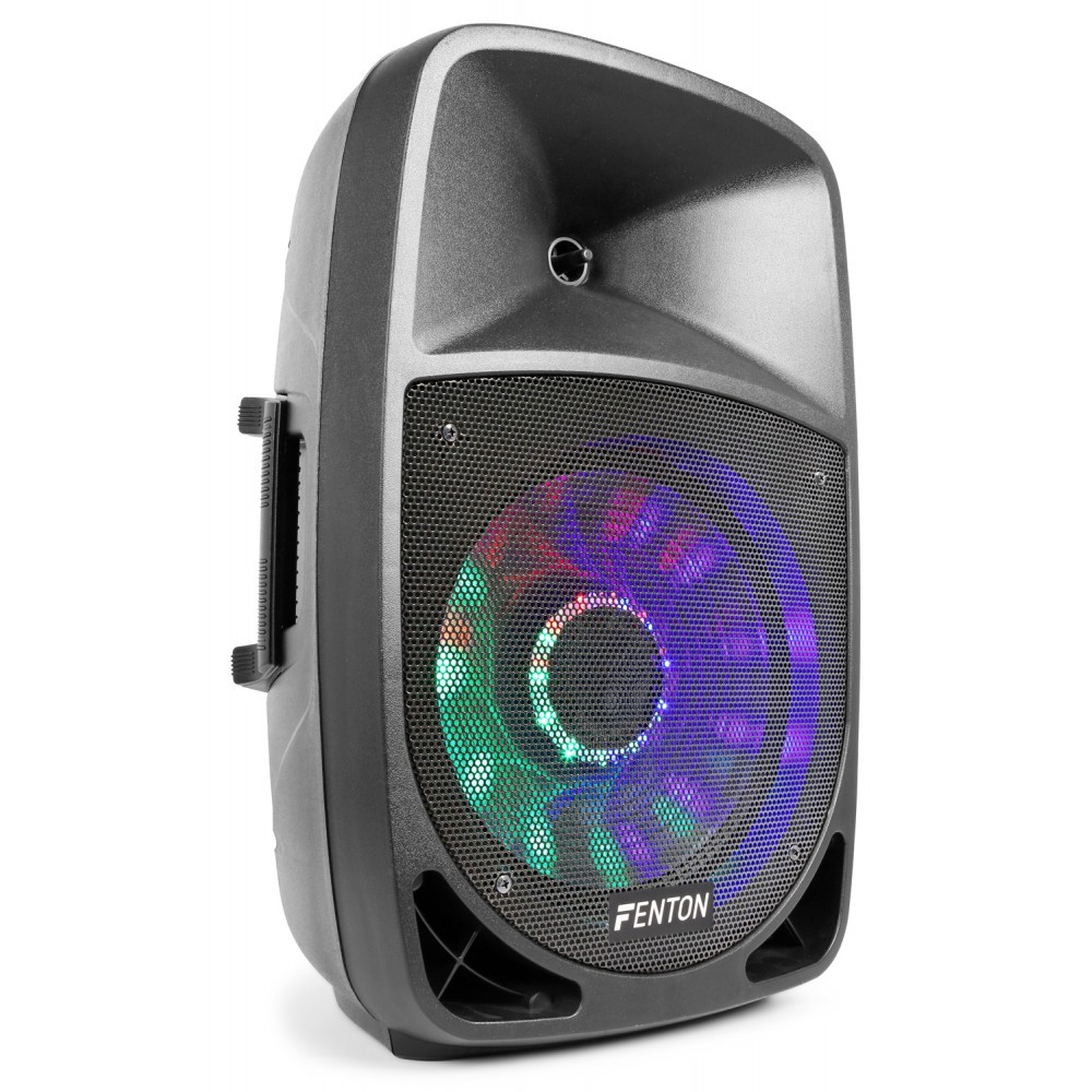 Aktivní 12“ reprobox Fenton FT-12A LED BT/MP3/SD/USB, 250W