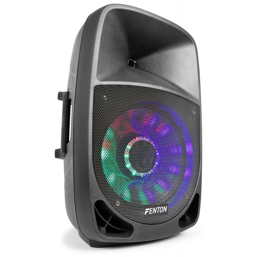 Aktivní 15“ reprobox Fenton FT-12A LED BT/MP3/SD/USB, 350W