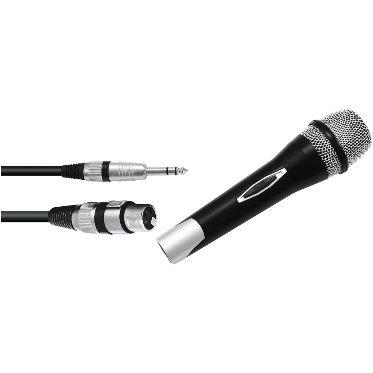 Fotografie Omnitronic Partymic-1, dynamický mikrofon s kabelem