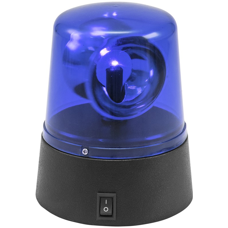 Fotografie Eurolite LED mini policejní maják, modrý