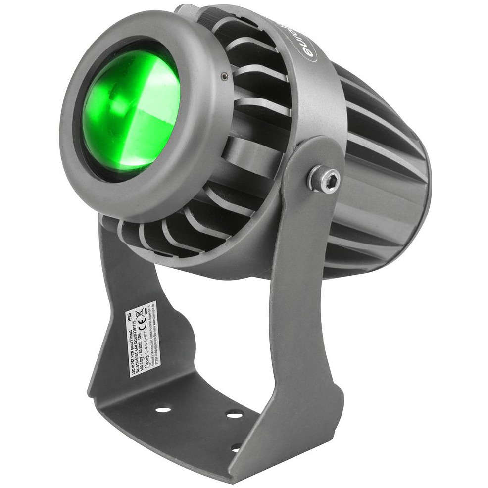 Fotografie Eurolite LED IP PST-10W Pinspot zelený