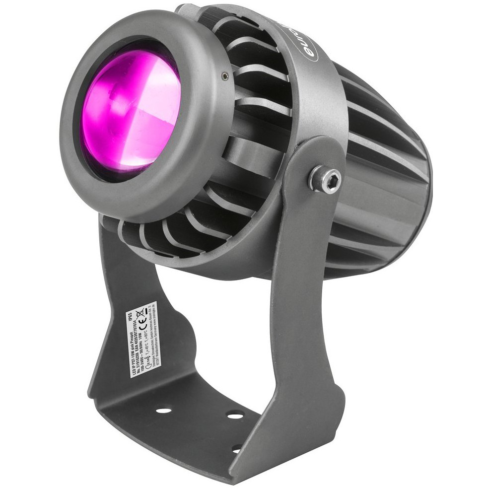 Fotografie Eurolite LED IP PST-10W Pinspot růžový