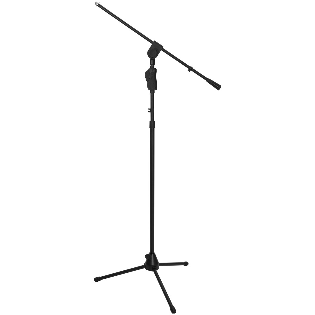 Omnitronic MS-3, mikrofonní stojan s ramenem, černý