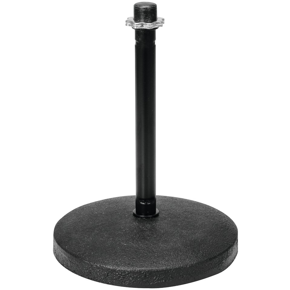 Fotografie Omnitronic GES-1 mikrofonní stolní držák, černý