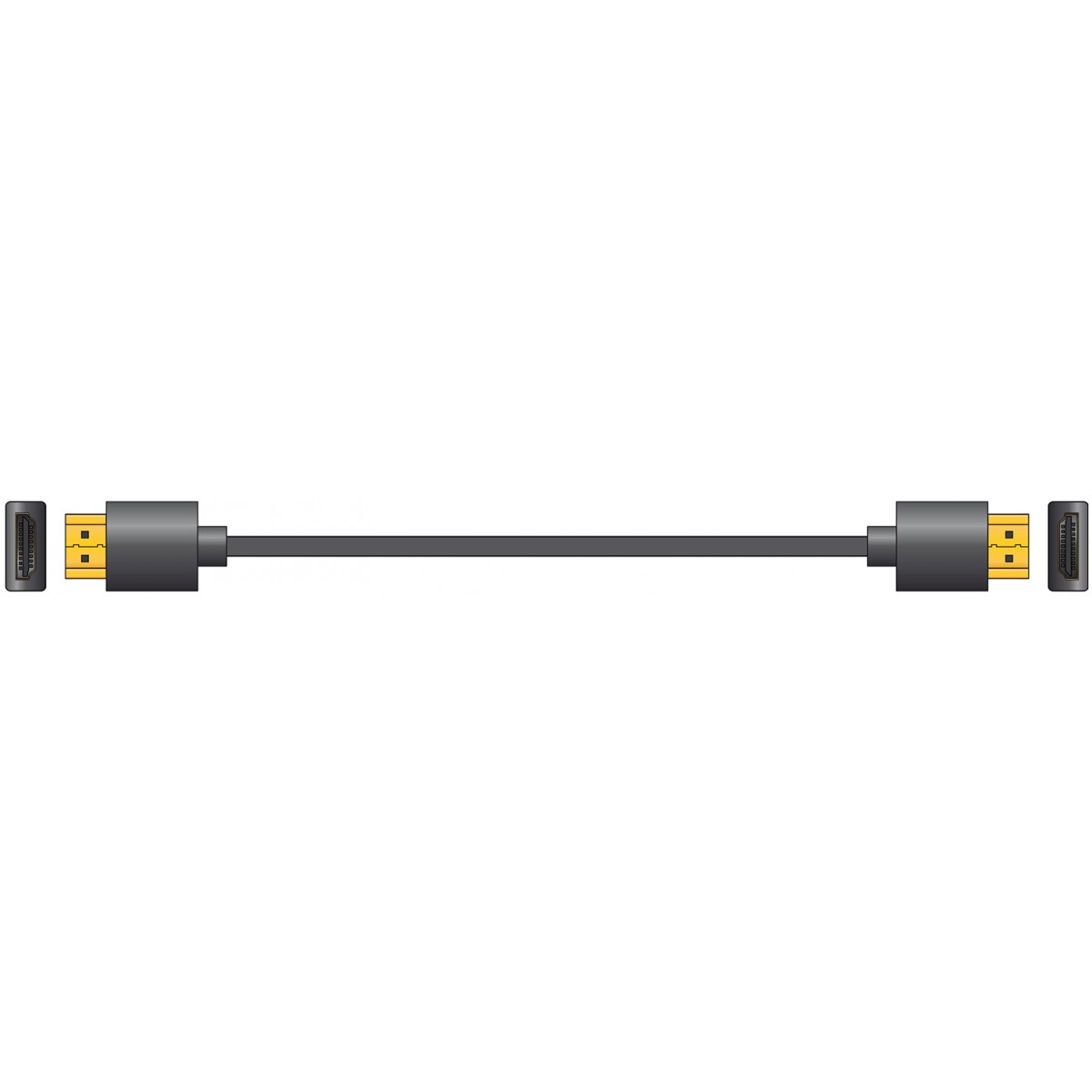 AV:link HDMI kabel vysokorychlostní 4K s Ethernetem, 1m
