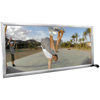 Rámeček na plakát s osvětlením, 1 x 2 m2
