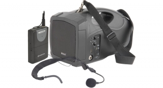 Adastra H25, přenosný řečnický systém MP3/VHF, 25W