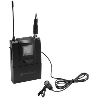 Relacart ET-60 UHF kapesní vysílač a klopový mikrofon pro WAM-402
