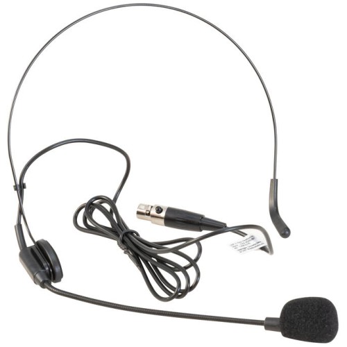 Omnitronic UHF E-FLEX, náhlavní mikrofon, mini XLR