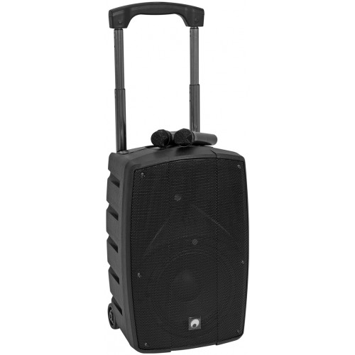 Omnitronic WAMS-10BT2 MK2, mobilní 10" zvukový systém MP3/SD/USB/BT/2x UHF, 80W