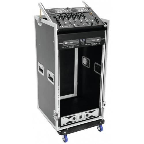 Roadinger Special combo case Pro, 20U, racková skříň s kolečky