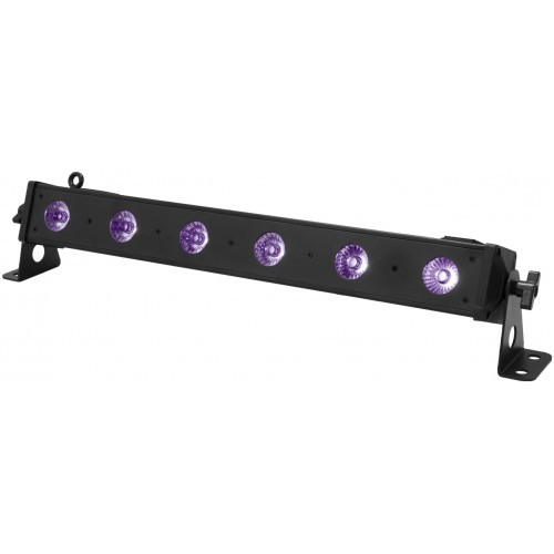 Eurolite LED BAR-6 UV světelná lišta, 6x 1W UV LED