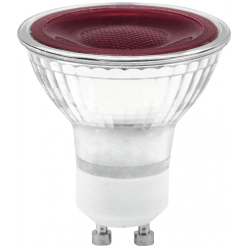Omnilux GU-10 230V LED SMD 7W, červená