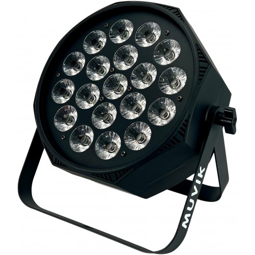 Muvik LED PAR Flat 19x10W, QCL, Smart