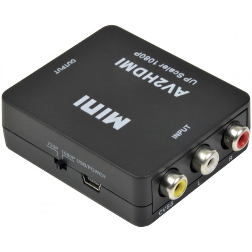 Full HD AV převodník RCA na HDMI