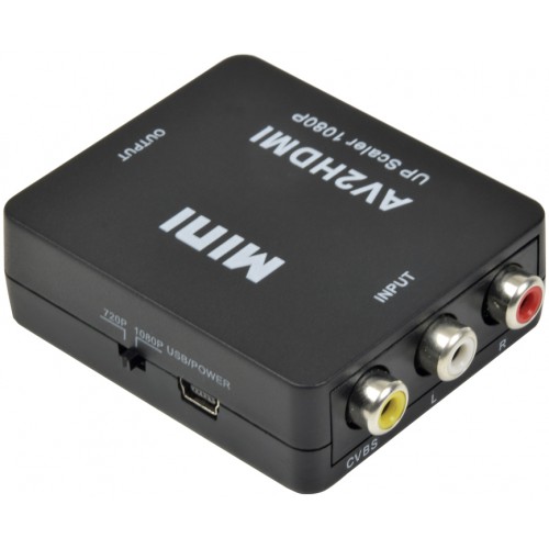 Composite RCA to HDMI AV Converter