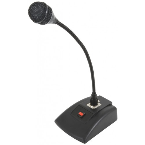 Adastra stolní dynamický mikrofon s on/off vypínačem
