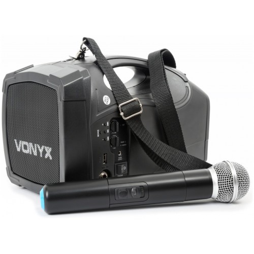 Vonyx ST-010, přenosný 6,5" zvukový systém USB/VHF, 30W