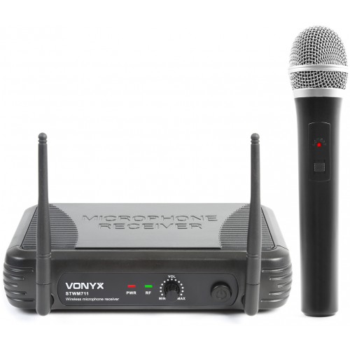 Vonyx VHF mikrofonní set 1 kanálový, 1x ruční mikrofon