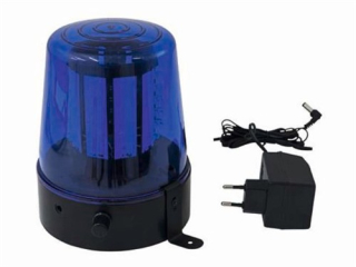 LED policejní maják, 108LED, modrý
